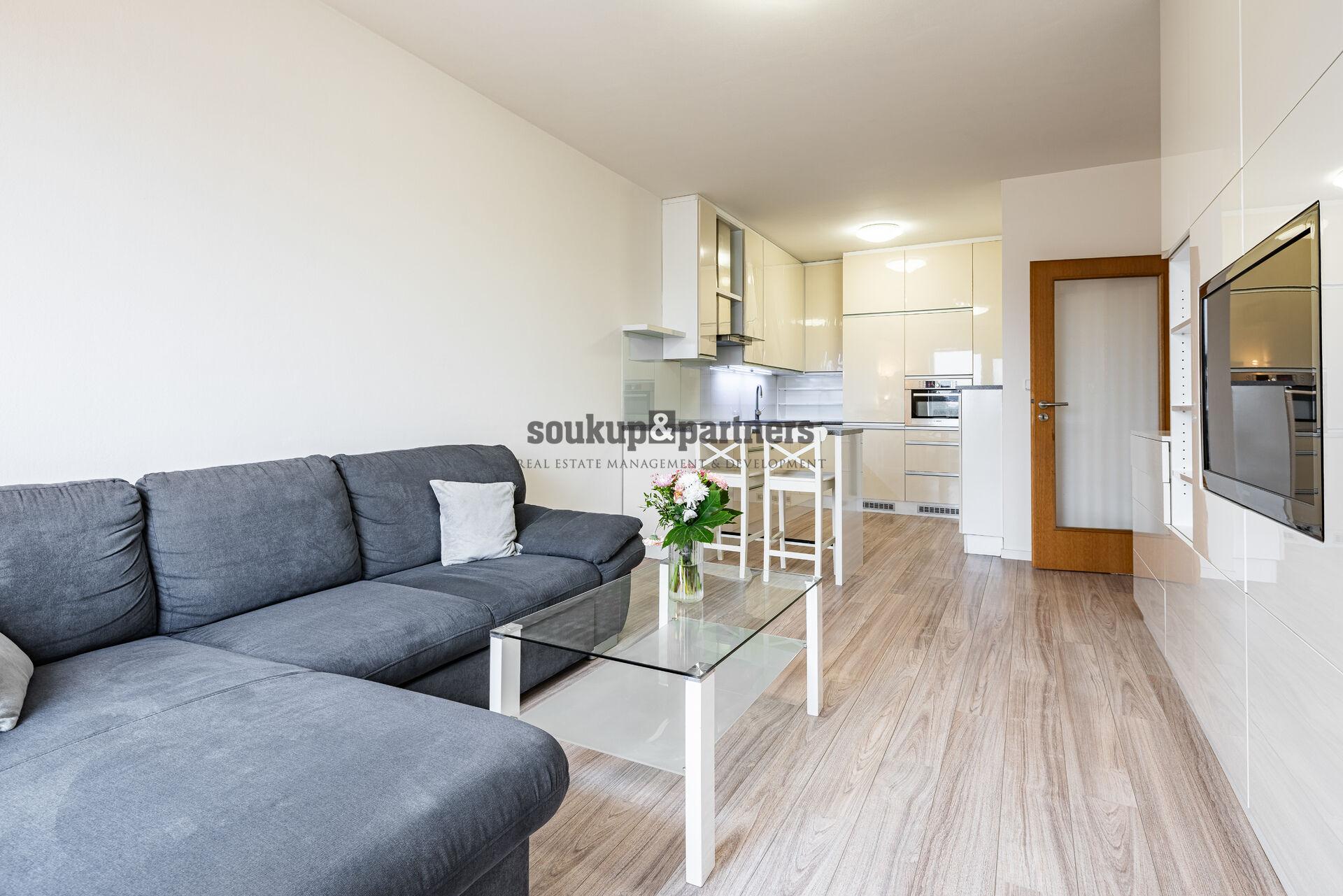 Prodej 2+kk s balkonem 54 m², klimatizací | Praha – Michle