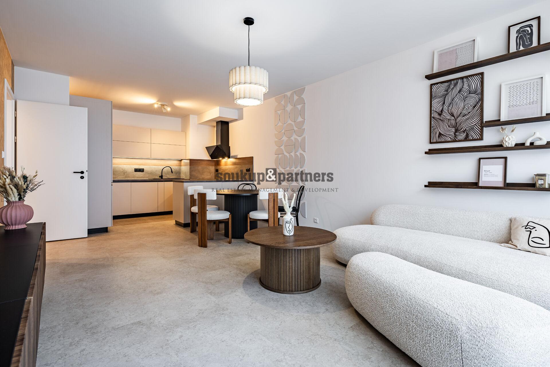 Prodej bytu 2+kk 59 m² + Předzahrádka 37 m², Praha 6 - Rezidence U Šárky