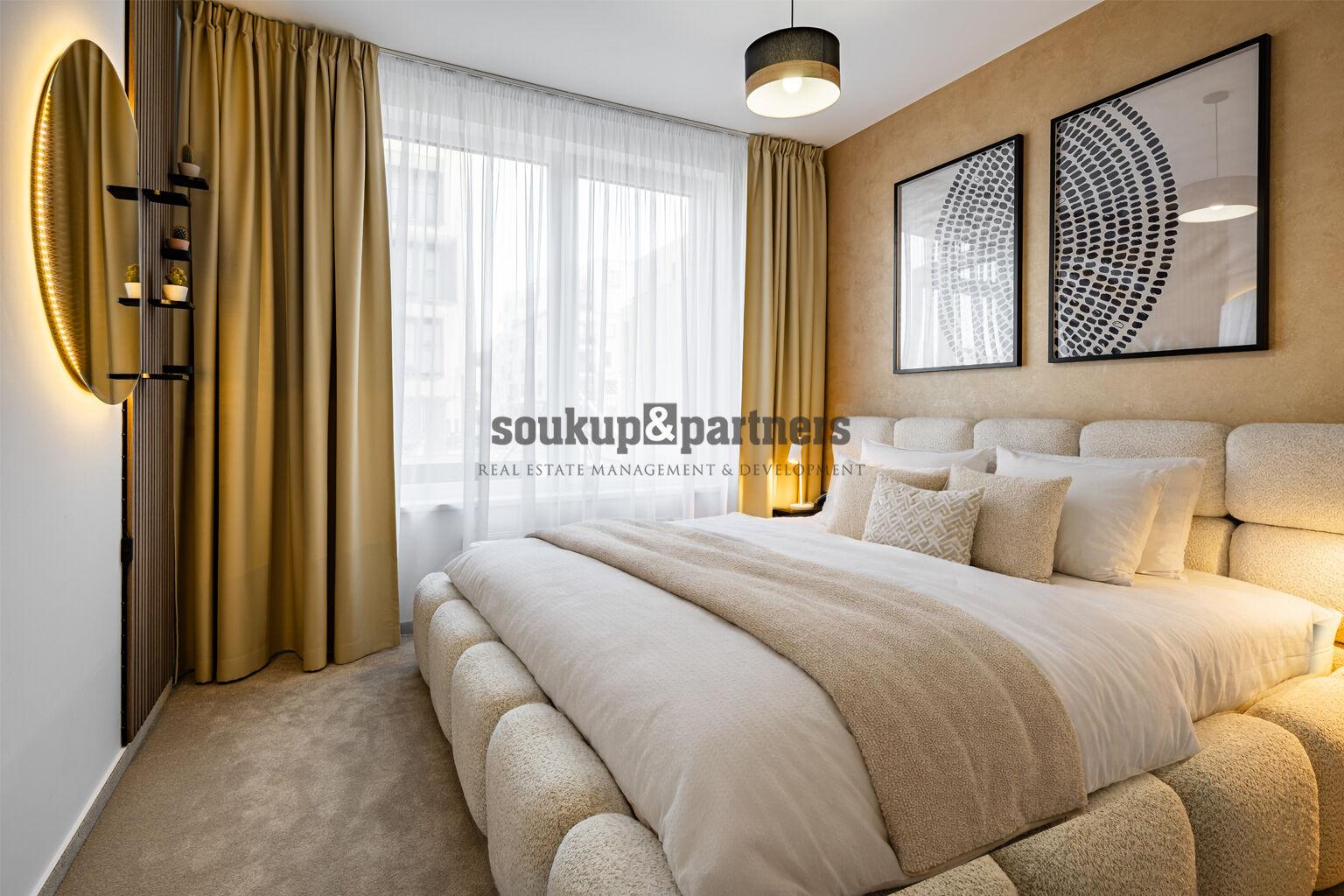 Prodej bytu 2+kk 59 m² + Předzahrádka 37 m², Praha 6 - Rezidence U Šárky