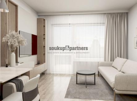 Prodej bytu, 1+kk, 34 m²