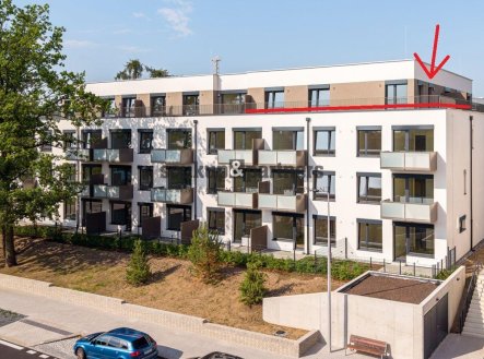 Nadstandardní družstevní byt 3+kk/Komora - 79 m2 + 28 m2 ROHOVÁ TERASA S VÝHLEDEM NA CENTRUM MĚSTA.