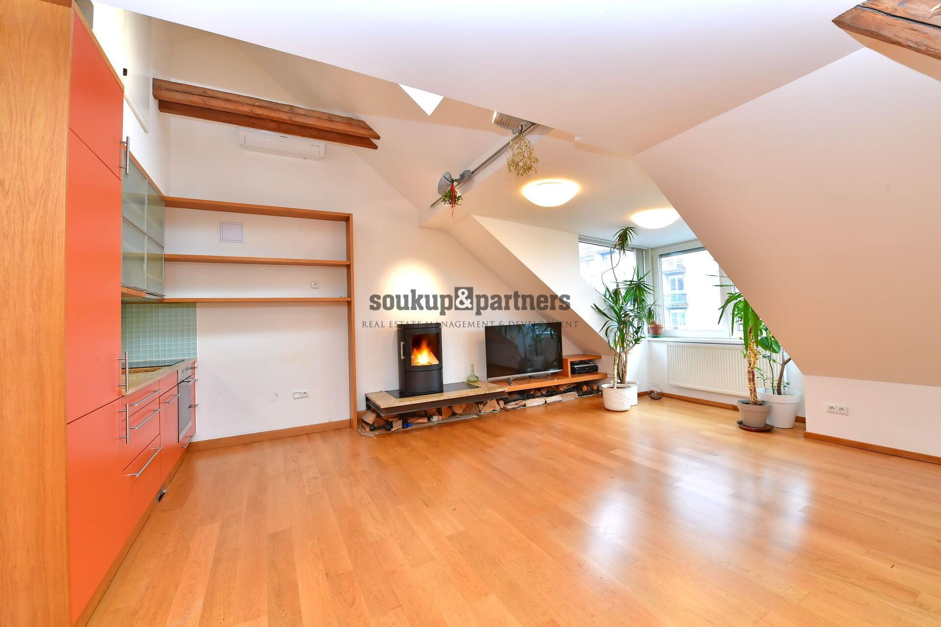 Byt 3+kk, 70 m2, OV, Praha 4 - Nusle.