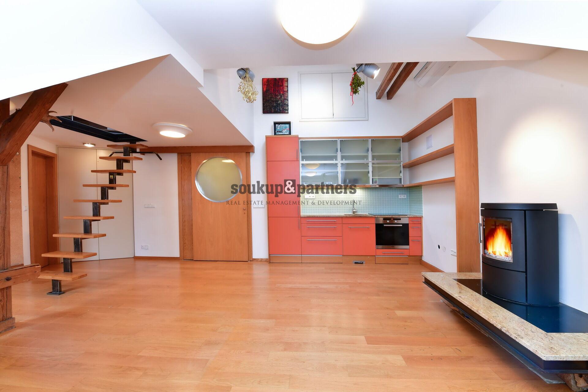 Byt 3+kk, 70 m2, OV, Praha 4 - Nusle.