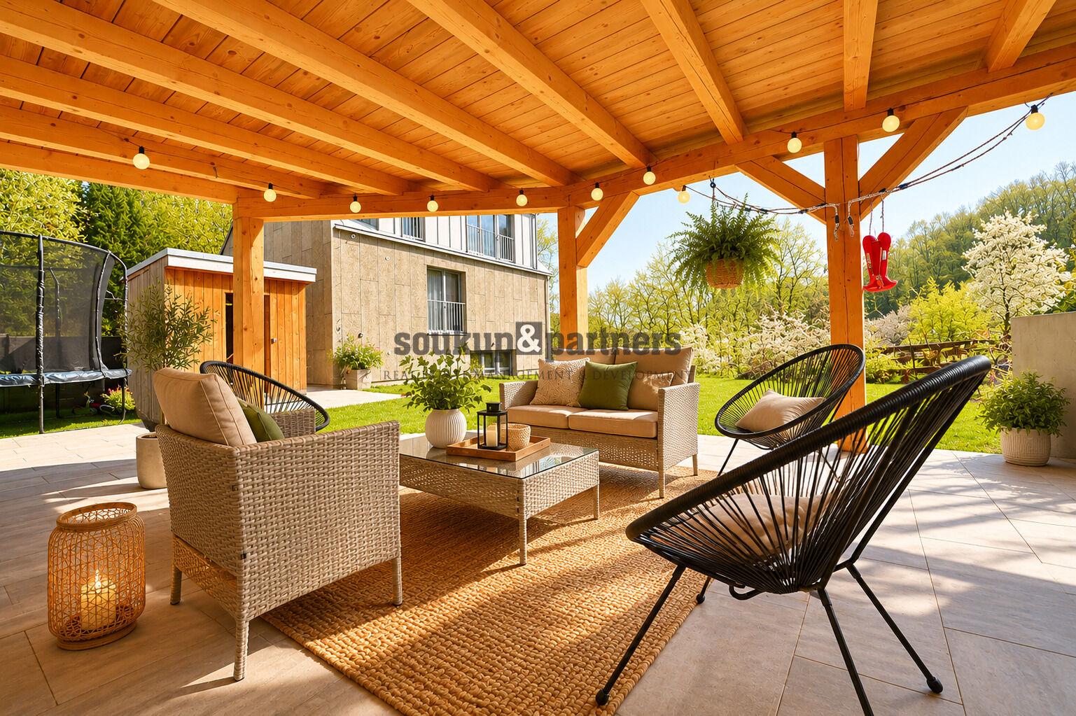 Byt 1+kk - 28 m2, Novostavba se zahradou, Sauna, Ski areál Herlíkovice - Bubákov, Hořejší Vrchlabí.