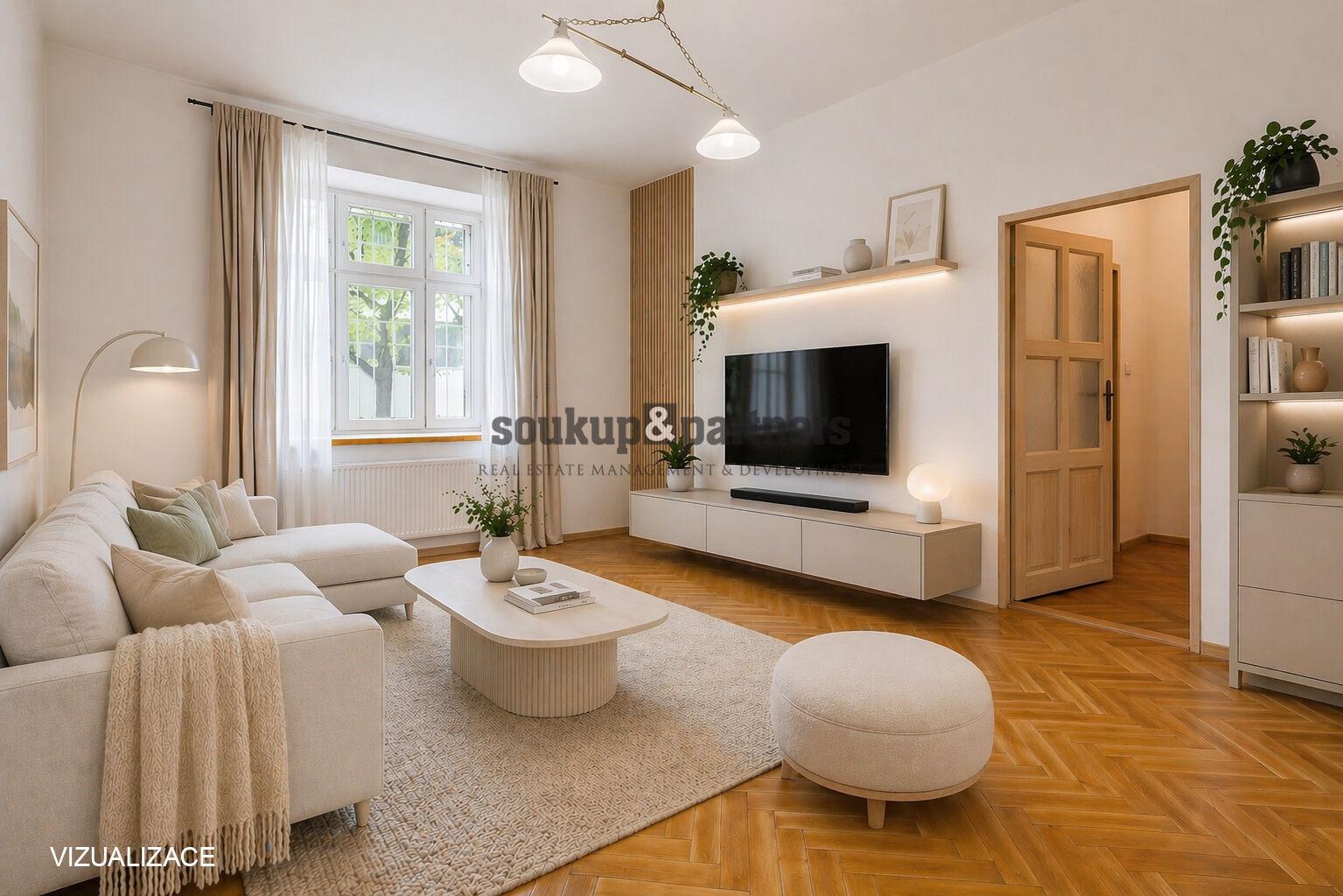 Prodej bytu 2+1, 62 m², Praha 5 – Smíchov, ul. Karla Engliše