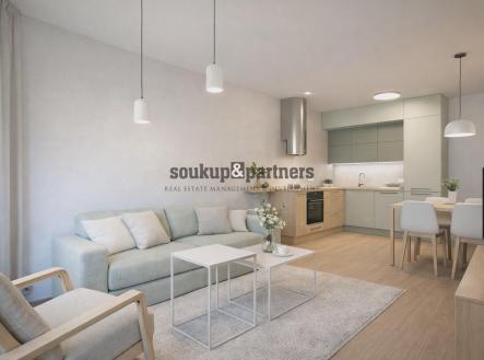 Prodej bytu, 2+kk, 57 m²