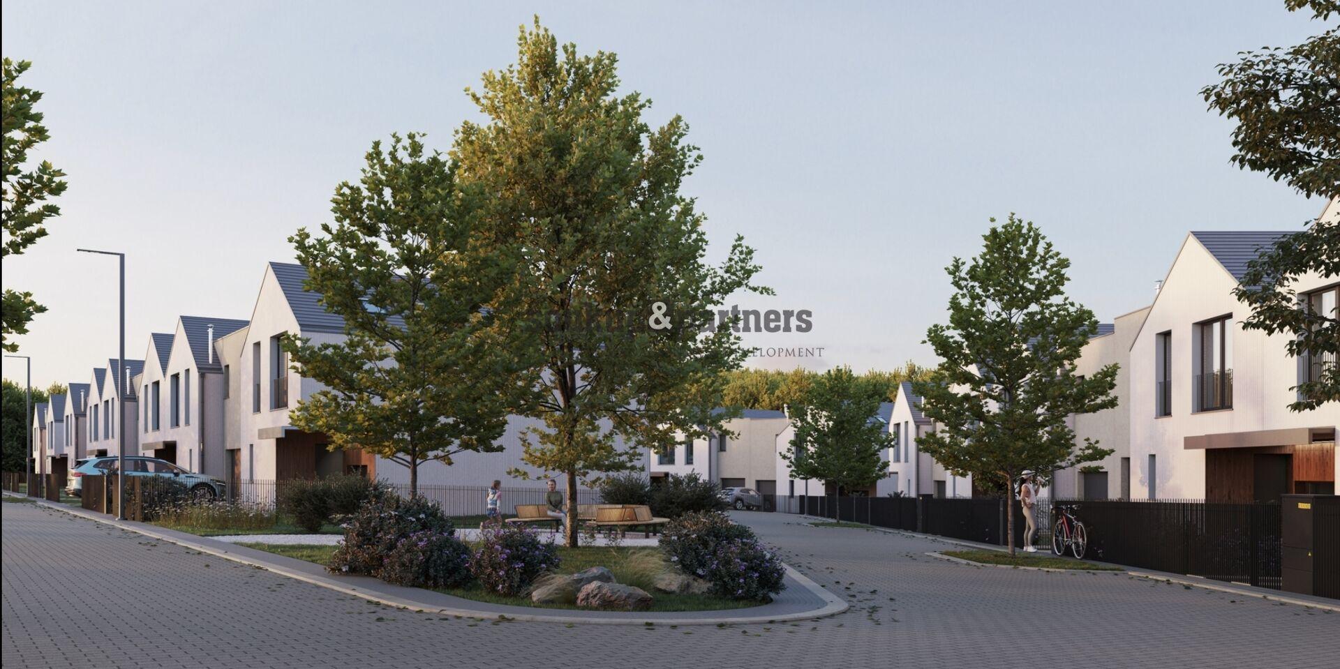 Družstevní RD 5+kk - 154 m2, pozemek 350 m2, Kolaudace 3Q/2027, projekt VICINIA Benešov.