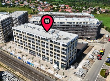 Nový družstevní byt 1+kk/ Lodžie - 38 m2. Kolaudace 6/2026, projekt Kaskády Barrandov.