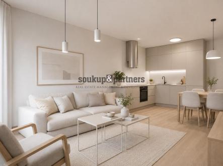 Prodej bytu, 2+kk, 57 m²