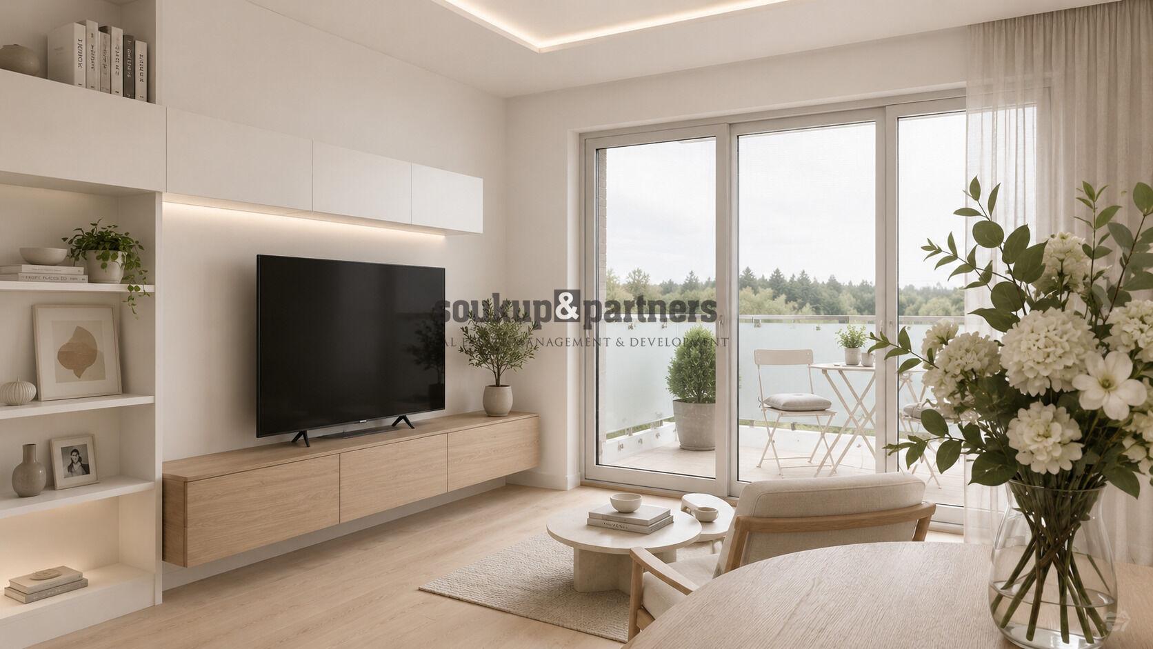 Prodej bytu 1+kk + Balkon, 39 m2, Praha 9 - Kbely