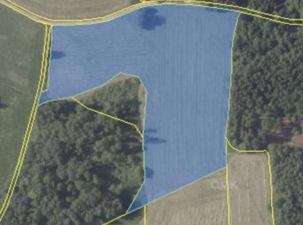 Prodej pozemku, zemědělská půda, 121 483 m²