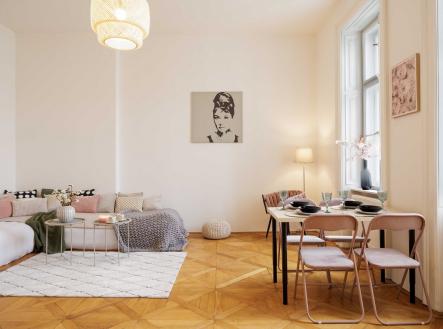 Prodej prostorného bytu 2+kk (102 m²) s možností úpravy na 3+kk, Opletalova ulice