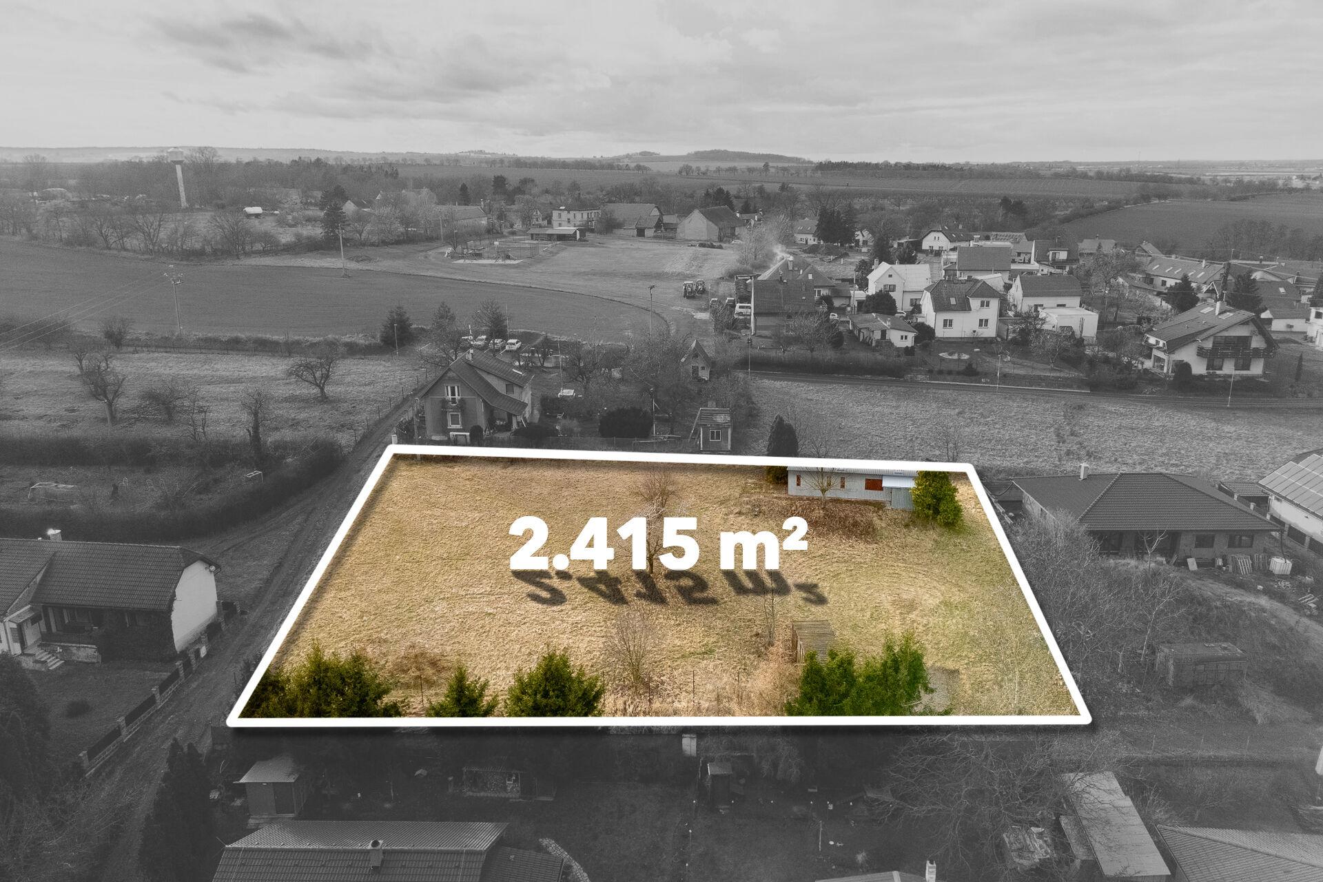 Prodej stavebních pozemků jako celek – 2.415 m², Vrátkov