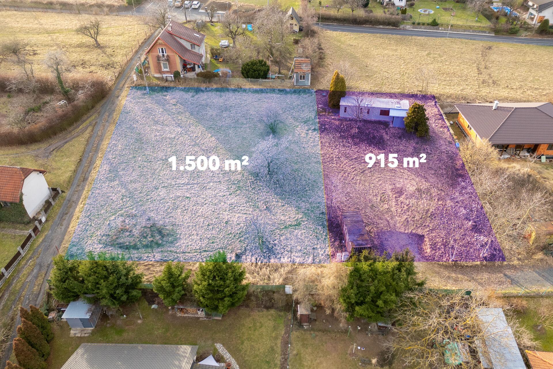 Prodej stavebních pozemků jako celek – 2.415 m², Vrátkov