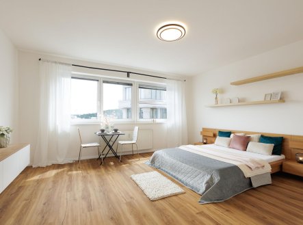 Pronájem bytu 1+kk, 32,6 m², Praha 4 – Nusle | Kloboučnická