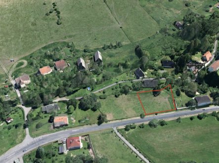 Prodej pozemku pro bydlení, 1789 m² - Žandov - Heřmanice