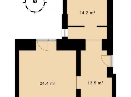 Prodej bytu, 2+kk, 80 m²