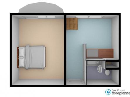 Pronájem bytu, 1+1, 32 m²