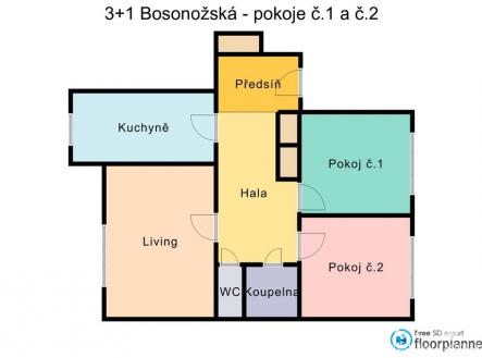Prodej bytu, 3+1, 80 m²