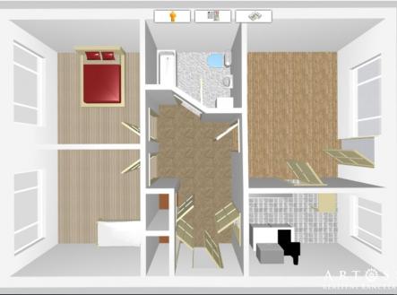 Prodej bytu, 3+1, 80 m²