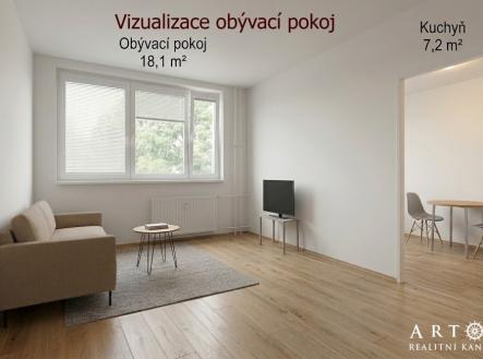 Prodej bytu, 1+1, 34 m²