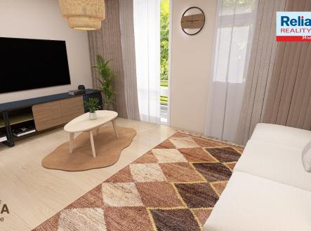 vizualizace_obývací část