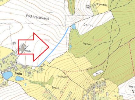 Prodej pozemku pro bydlení, 3 406 m²