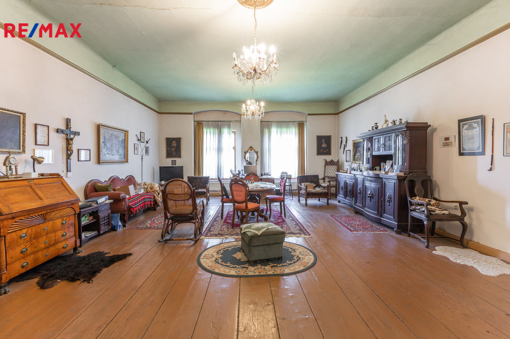 Místnost muzea zámku