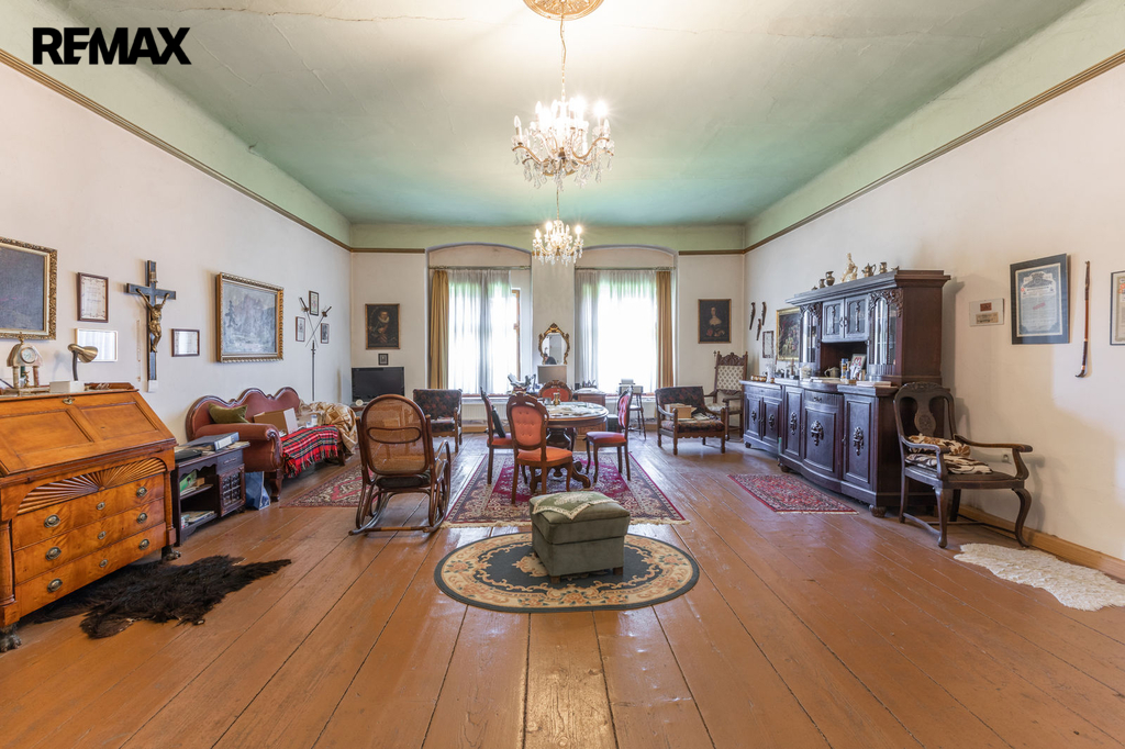 Místnost muzea zámku