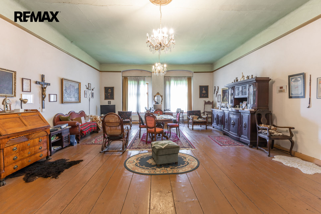 Místnost muzea zámku