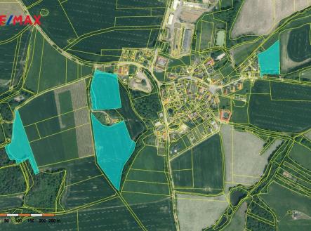 Prodej pozemku, zemědělská půda, 71 548 m²