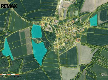 Prodej pozemku, zemědělská půda, 71 548 m²