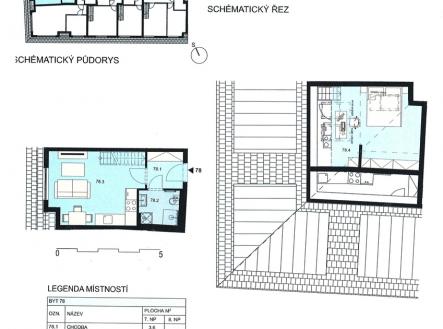 Prodej bytu, 2+kk, 45 m²