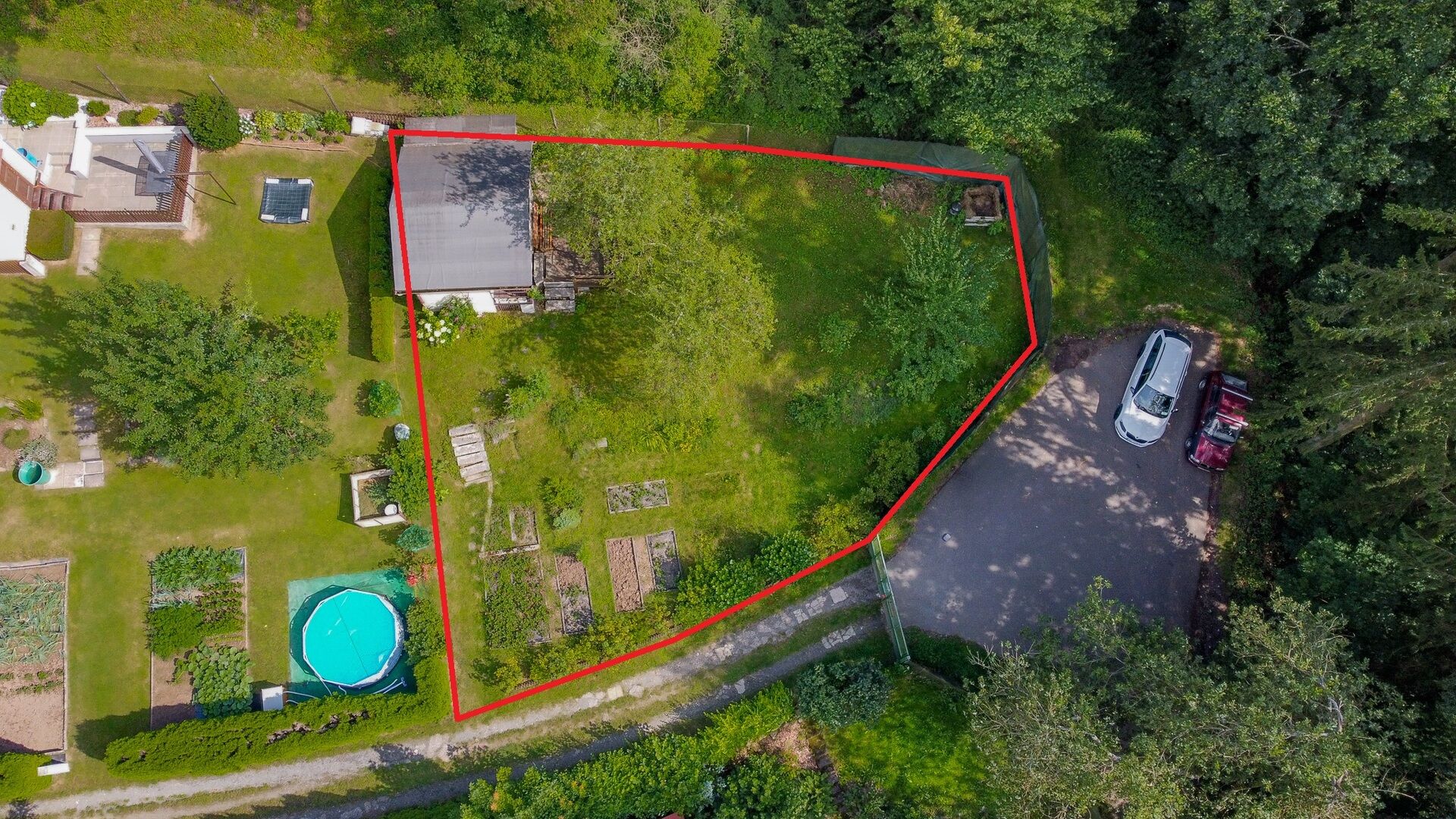 Zahradní chatka v Semilech