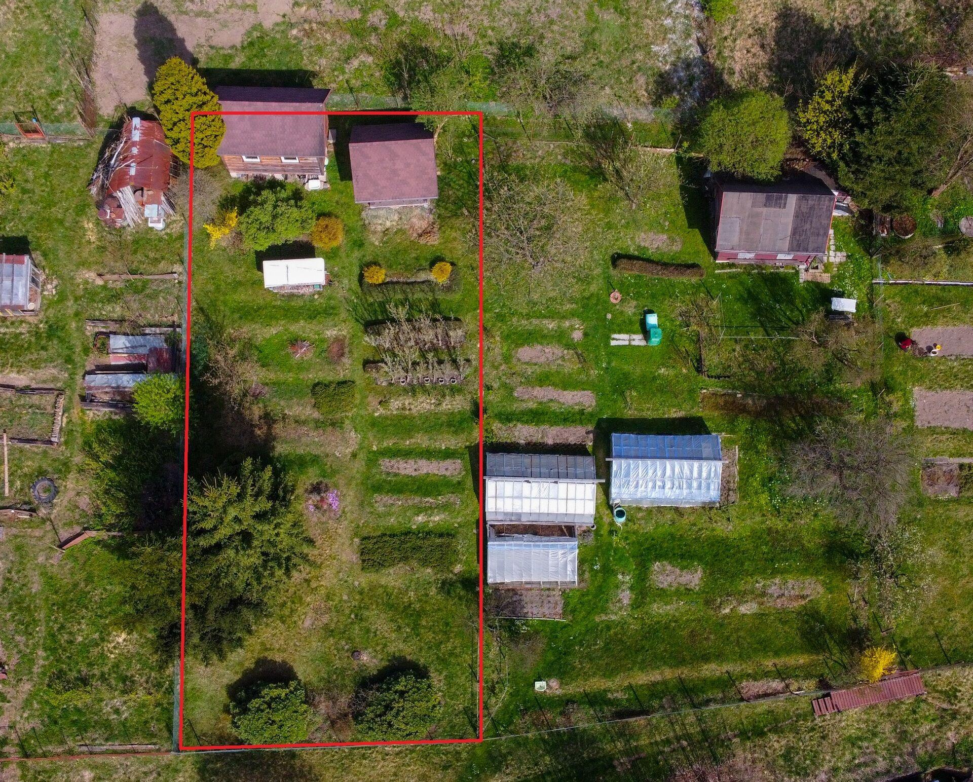 Prodej zahrady v Tanvaldě, část Šumburk nad Desnou