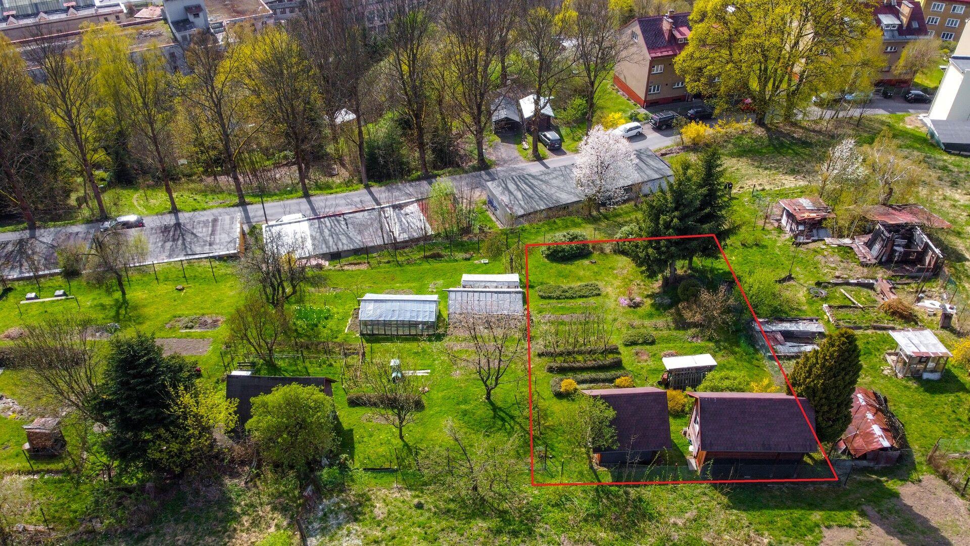 Prodej zahrady v Tanvaldě, část Šumburk nad Desnou