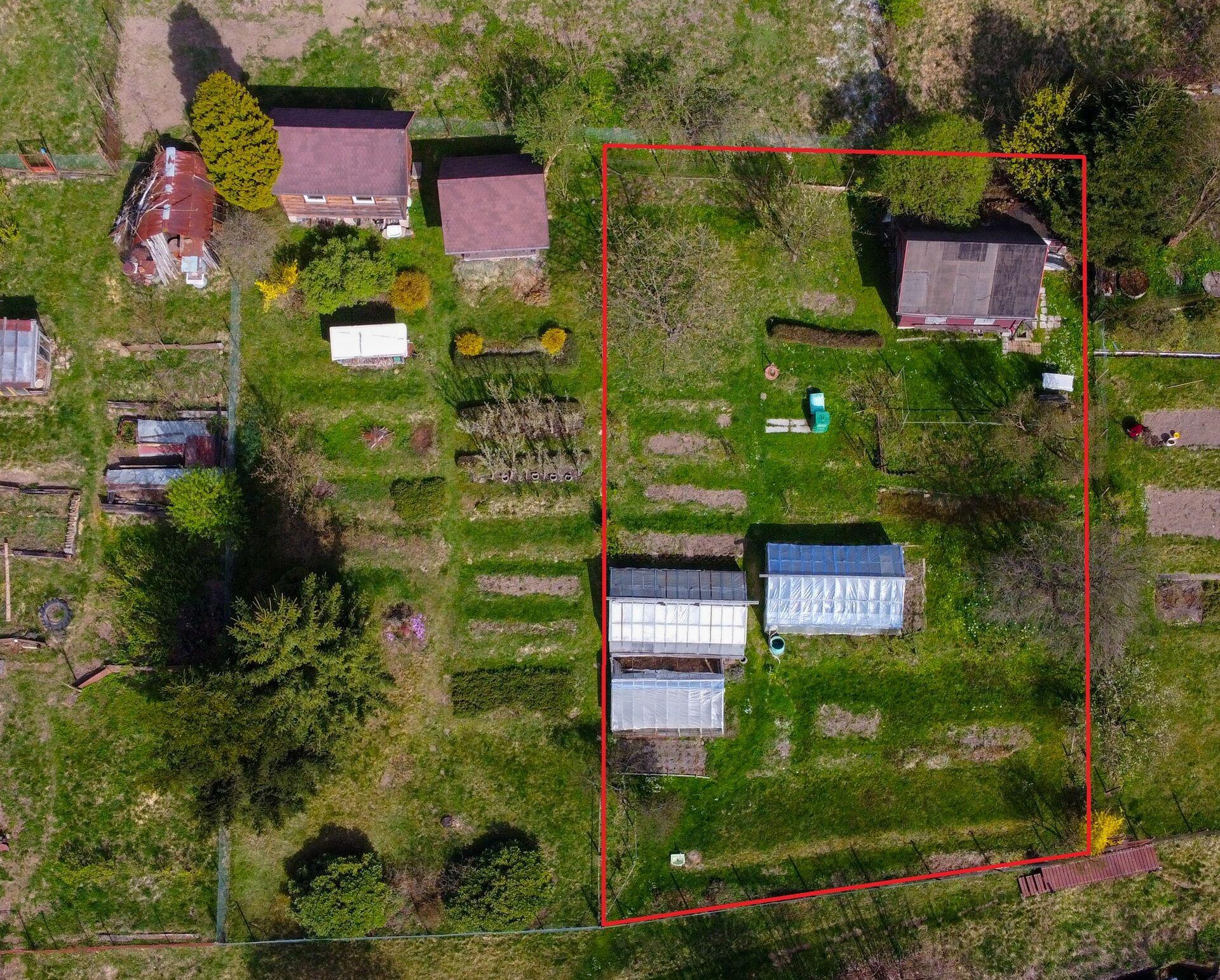 Prodej zahrady v Tanvaldě, část Šumburk nad Desnou