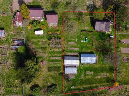 Prodej pozemku, zahrada, 644 m²