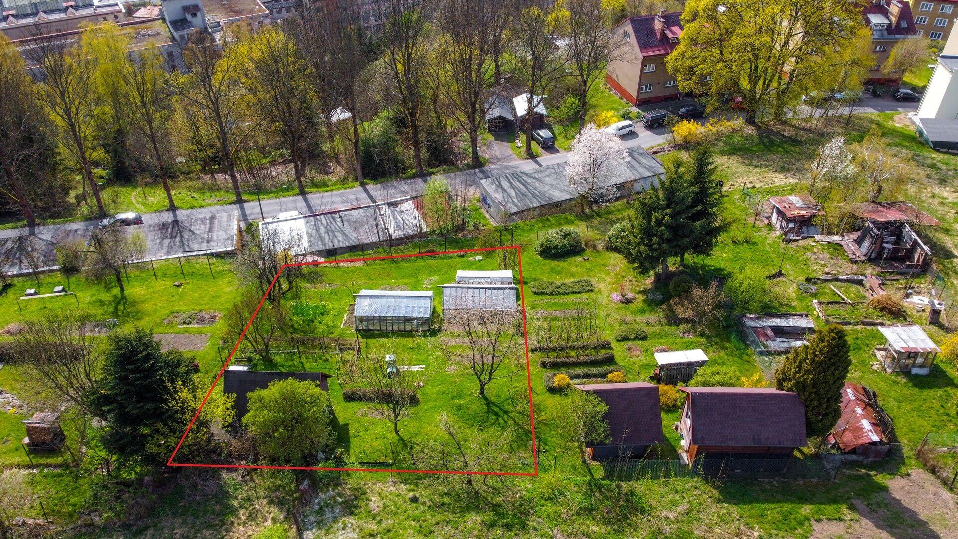 Prodej zahrady v Tanvaldě, část Šumburk nad Desnou