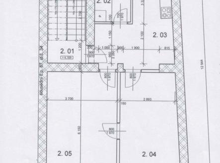 Prodej bytu, 2+1, 66 m²