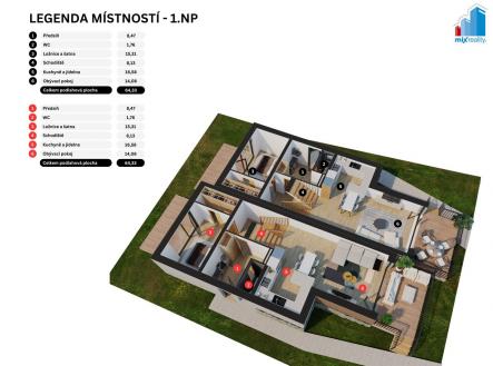 Prodej domu/vily, 124 m²