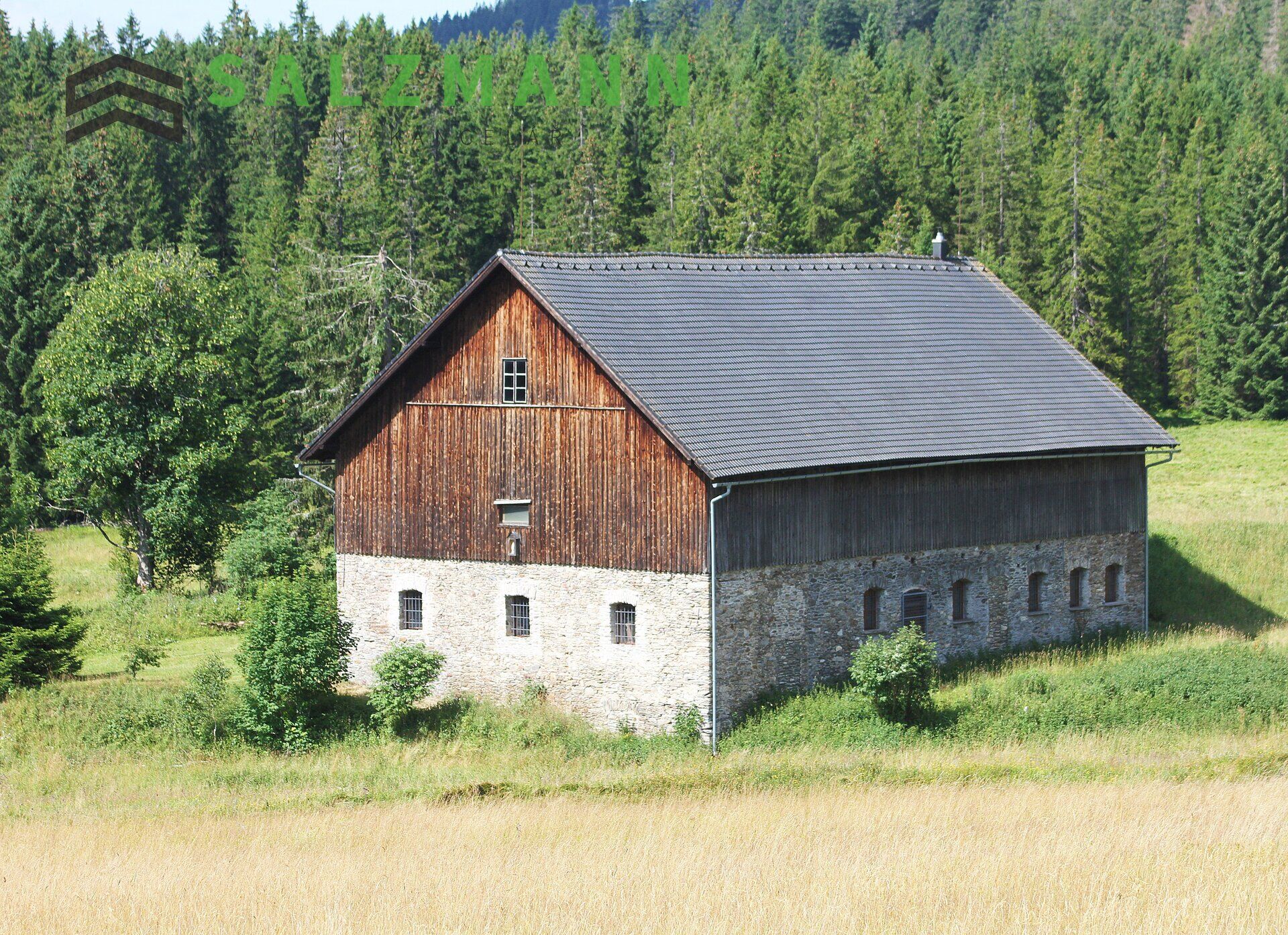 Dům na Šumavě (kámen, poz. 1465m2), Zaniklá ves Nový Brunst, Čachrov - Javorná