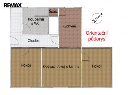 Prodej bytu, 3+1, 88 m²