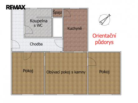 Prodej bytu, 3+1, 88 m²