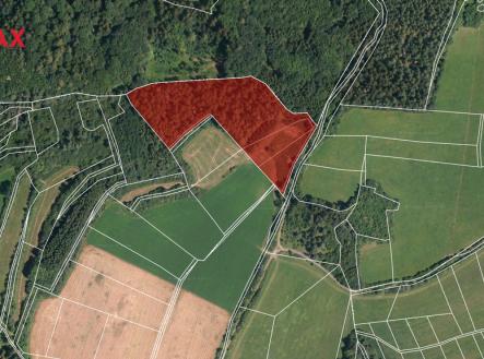 Prodej pozemku, les, 17 502 m²