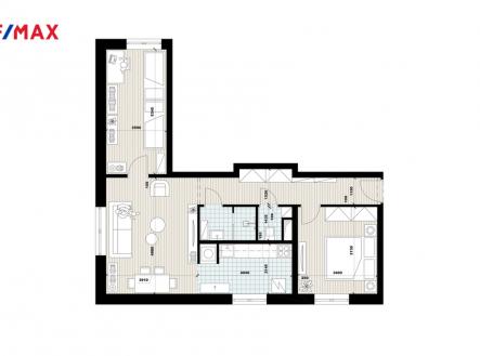 Prodej bytu, 3+kk, 71 m²