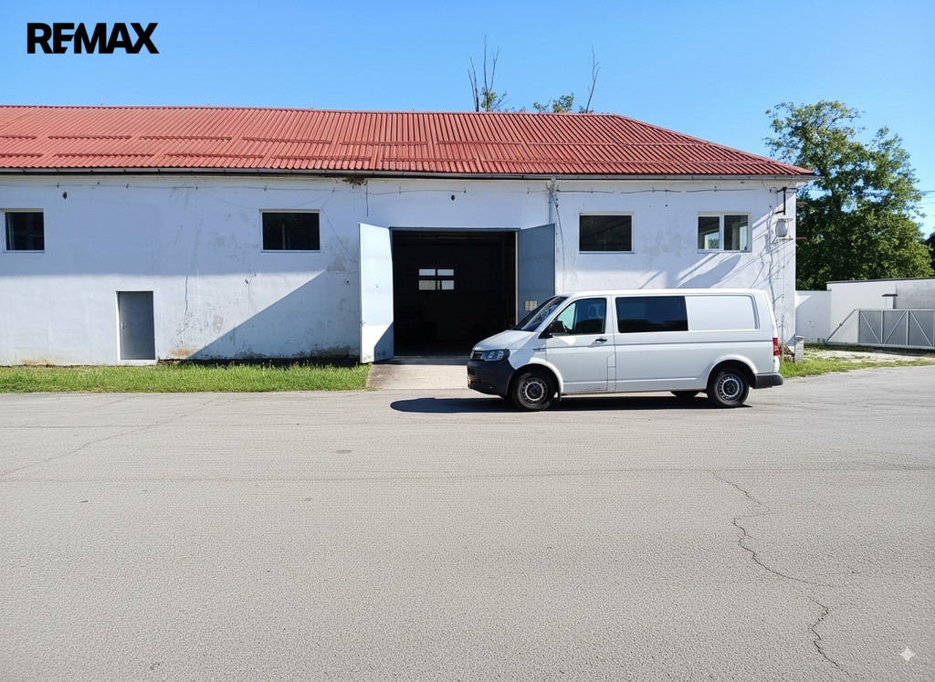 Hala - čelní pohled.