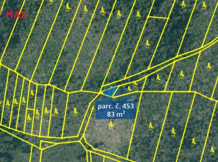 Prodej pozemku, les, 9 849 m²