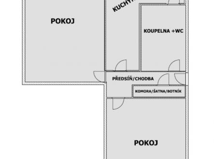 Prodej bytu, 2+1, 63 m²