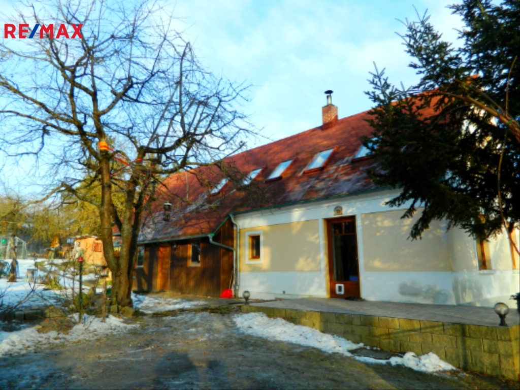 Pohled na obytnou část domu.